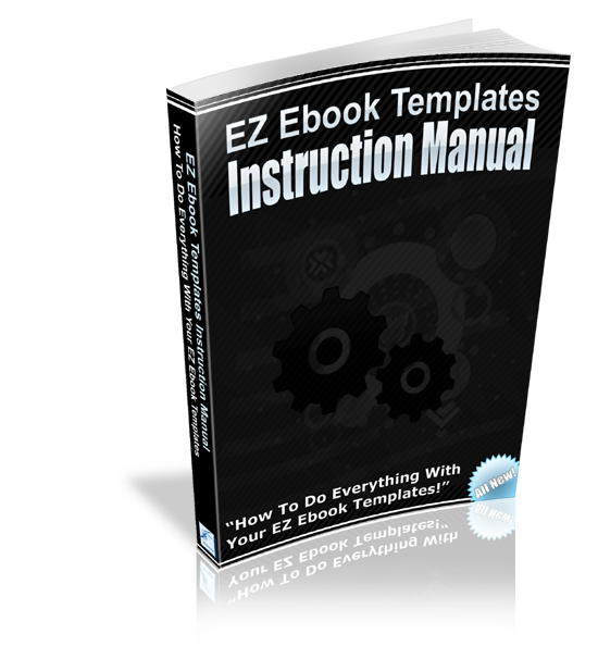 EZ Ebook Templates Instruction Manual